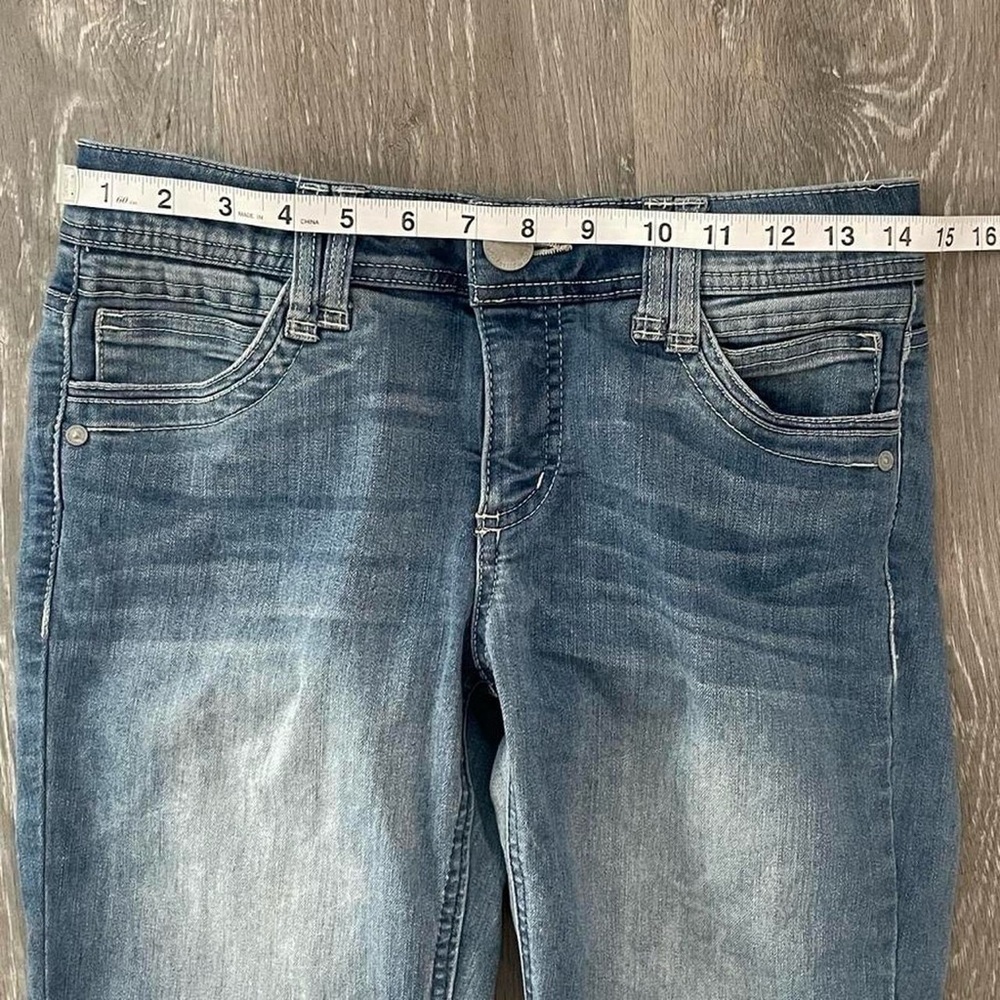 Democracy Ab Technology Skinny Jeans Size 2 Medium Wash Stretch Denim - Picture 6 of 9